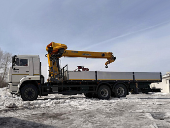 Бортовой КАМАЗ 65117 с КМУ XCMG SQS 250-5_2
