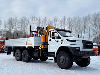 Бортовой УРАЛ C35510-U401630 с КМУ XCMG SQZ160_0